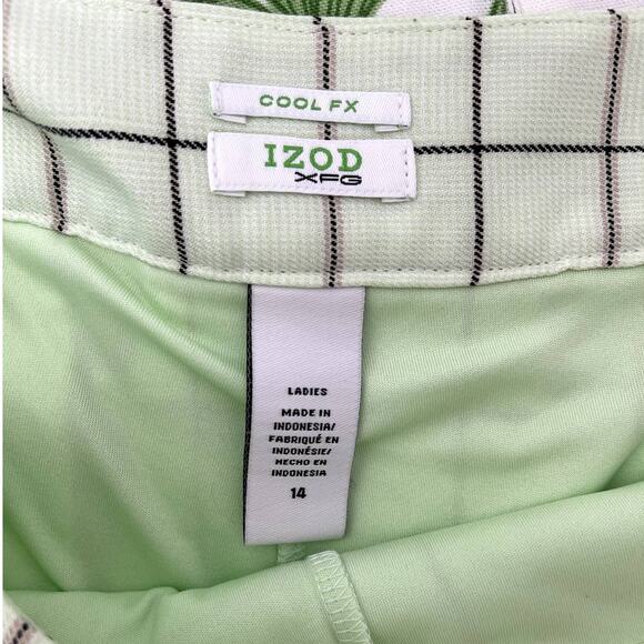 Izod XFG Cool FX Pleated Skort Mint Green Ladies 14 - Picture 8 of 10